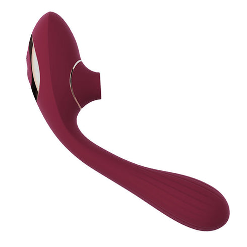 Dina Bendable Impulse Suction Stimulator G-Spot Vibrator
