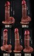 LUSTER Ultra Realistic Silicone Dildo 21cm with Balls - No.8