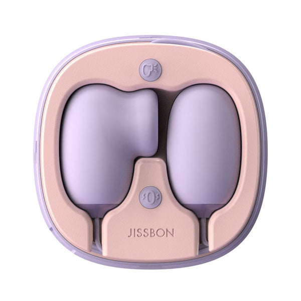 JISSBON Softoy Clit Stimulation Vibrator Egg Nipple Sucking Massager
