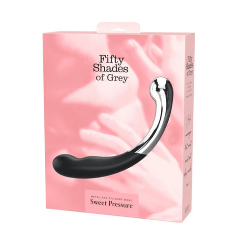 Fifty Shades of Grey Sweet Pressure Metal and Silicone Wand