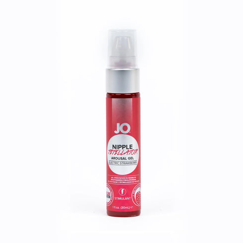 System Jo Nipple Titillator Arousal Gel Electric Strawberry 30ml