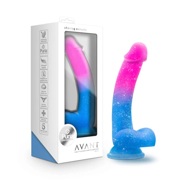 Avant - Chasing Sunsets Mermaid: Artisan 8 Inch Dildo with Suction Cup Base