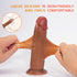 LUSTER Realistic Silicone Dildo without Balls - 8 Inch