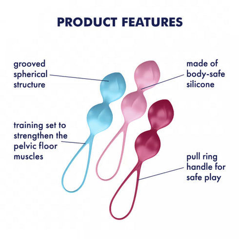 Satisfyer V Balls Kegal Training Set