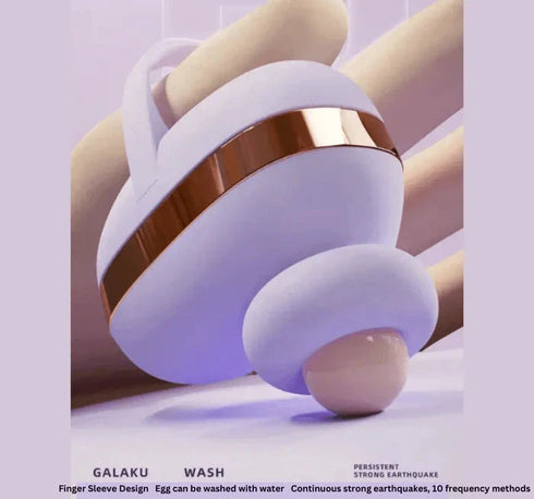 Galaku Magic Cube Suction & Vibration Egg