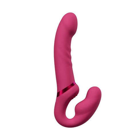 Lovense Lapis Flexible double-ended vibrating strapless strap-on - App Control