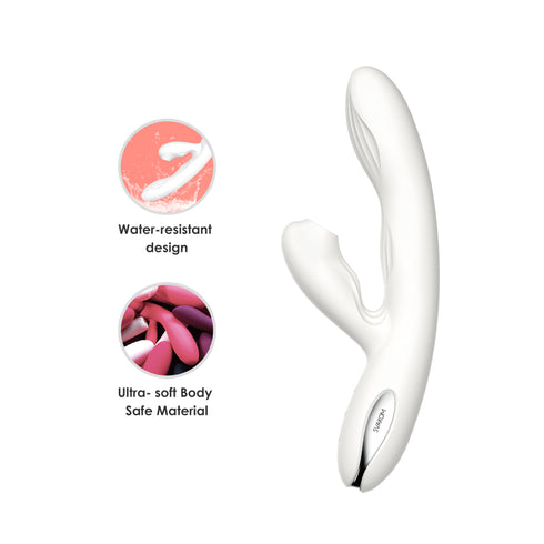 SVAKOM Eria Clit Sucking & G-Spot Rabbit Vibrator