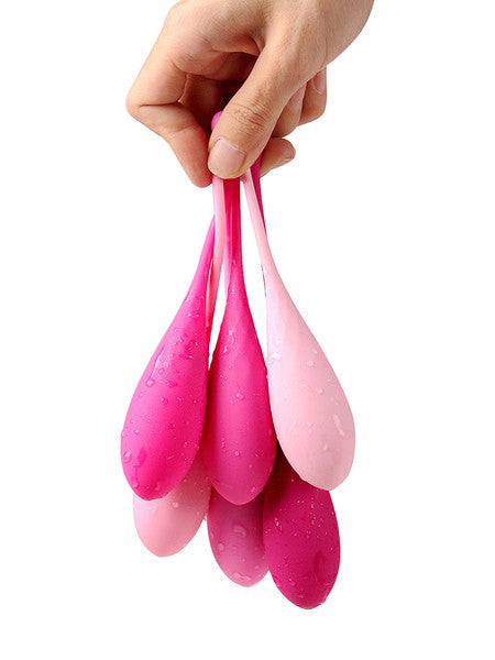 Diamonds Kegel Eggs - Weighted Training Set Pink