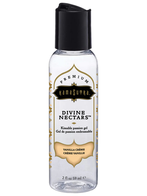 Kama Sutra Divine Nectars Vanilla Crème Kissable Passion Gel - 59 ml