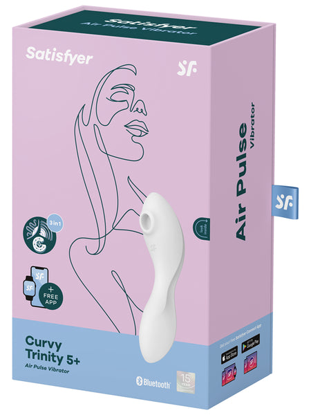 Satisfyer Curvy Trinity 5+ Air Pulse Vibrator App