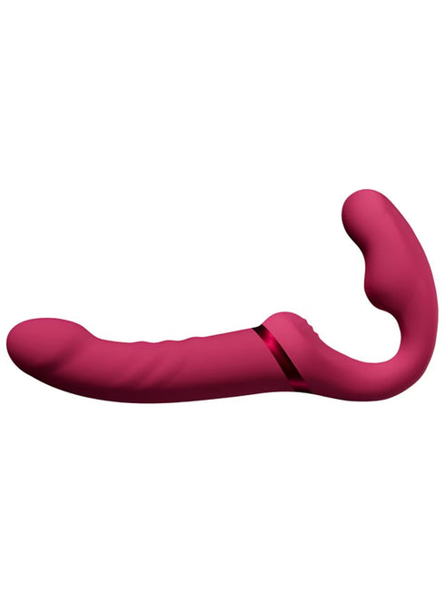 Lovense Lapis Flexible double-ended vibrating strapless strap-on - App Control