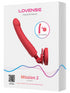 Lovense Mission 2 Vibrating Suction Cup Dildo with Advanced Touch-Sense Technology