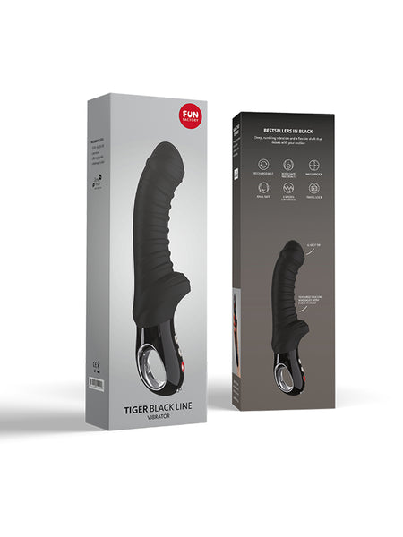 Fun Factory Tiger G5 G-Spot & Prostate Vibrator Black Line
