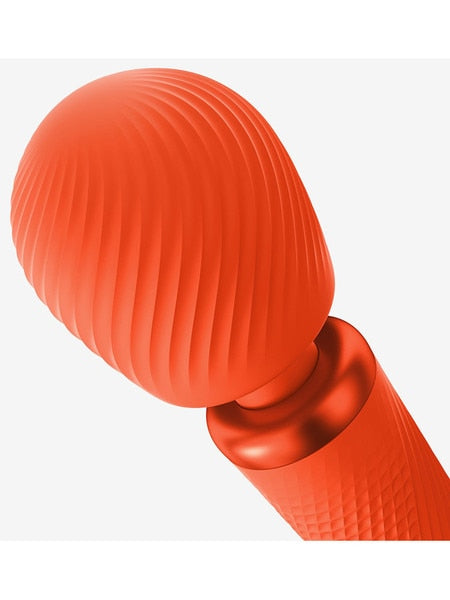 Fun Factory Vim Vibrating Wand - Sunrise Orange