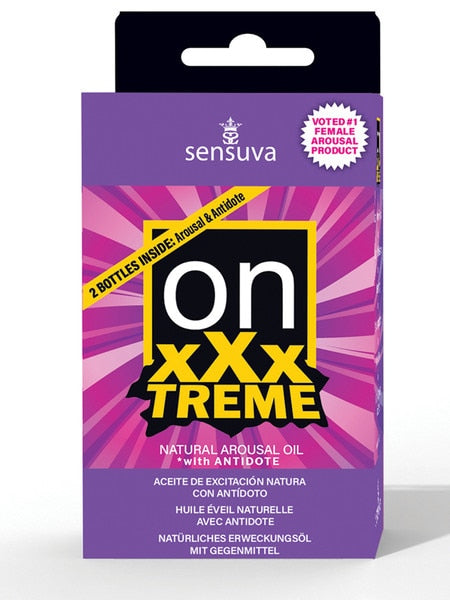 Sensuva On xXxTREME Natural Arousal Oil with Antidote 5ml
