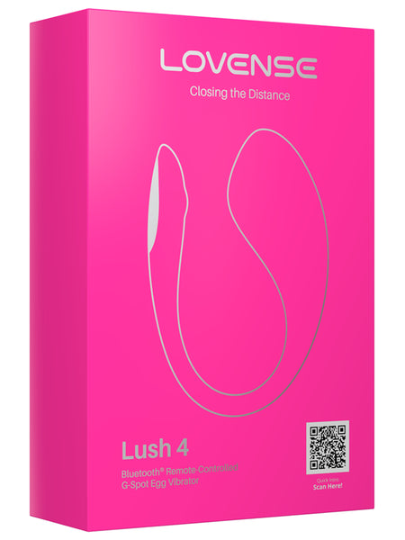 Lush 4 by Lovense - Bluetooth App-Controlled G-Spot Egg Vibrator