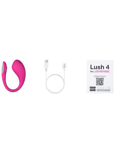 Lush 4 by Lovense - Bluetooth App-Controlled G-Spot Egg Vibrator