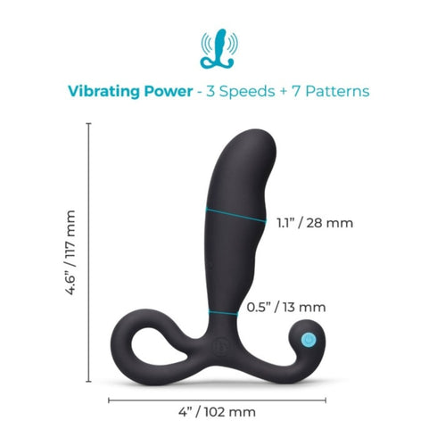 B-Vibe P-Spot Vibing Hands-Free Rechargeable Vibrating Silicone Prostate Massager