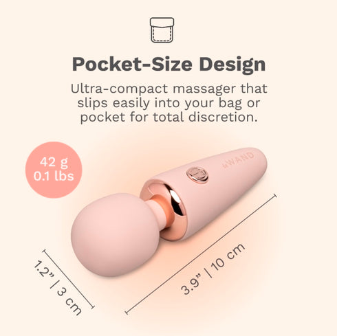 Le Wand Mini Micro Wand Rechargeable Pocket-Size Massager