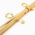 Premium Adjustable Spreader Bar with Leather Cuffs and Hogtie Set