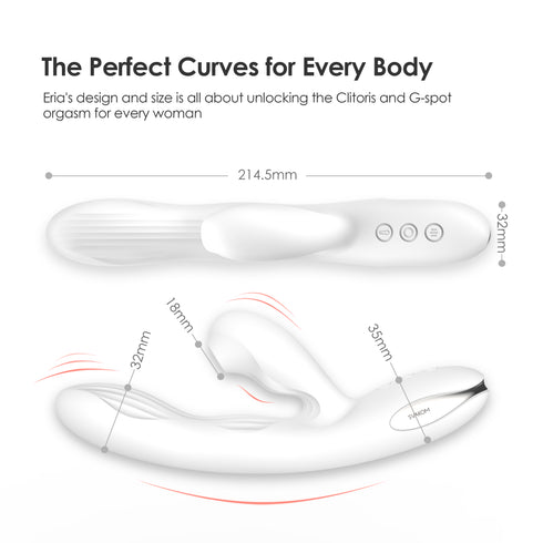 SVAKOM Eria Clit Sucking & G-Spot Rabbit Vibrator