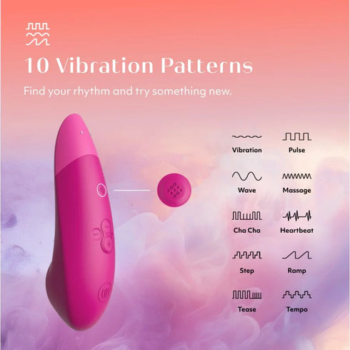 Womanizer Enhance 2-in-1 Clitoral Stimulator with Pleasure Air & Vibrations