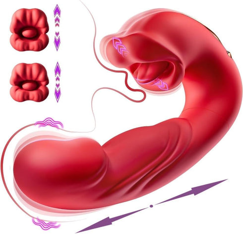 Beqi Tongue Licking Dual Stimulator
