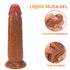 LUSTER Realistic Silicone Dildo without Balls - 8 Inch