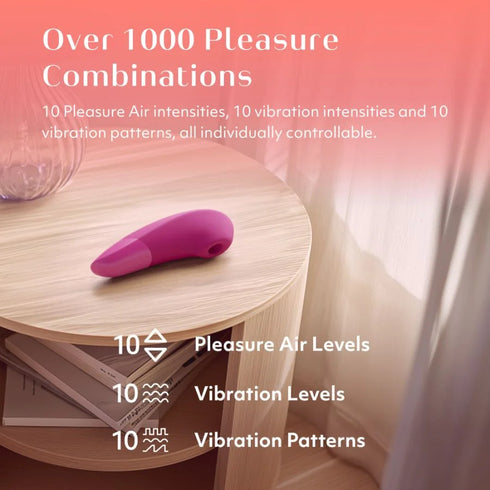Womanizer Enhance 2-in-1 Clitoral Stimulator with Pleasure Air & Vibrations