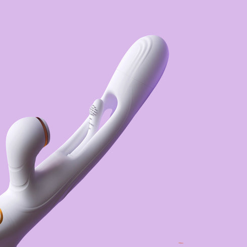 Princess Bloom Triple Stimulation Rabbit Vibrator With Internal Flapper