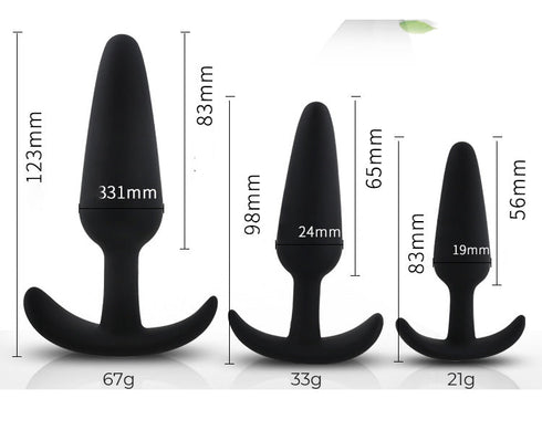 Cherry Buds Silicone Butt Plug - Small