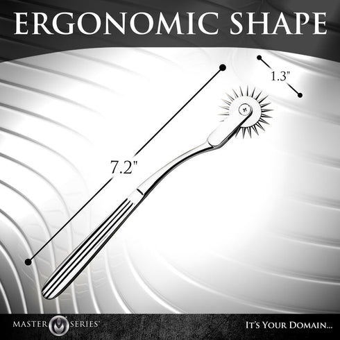 Master Series Silver Sensation Wartenberg Wheel