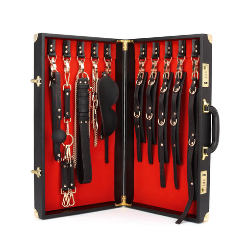 MSOUL & MISSFUN Deluxe Bondage Treasure Set with Lockable Briefcase - Limited Edition