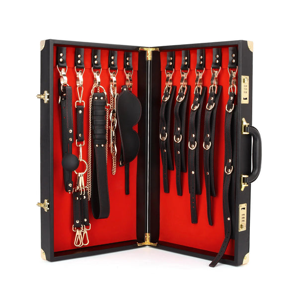 MSOUL & MISSFUN Deluxe Bondage Treasure Set with Lockable Briefcase - Limited Edition