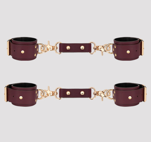 Trio Hide Deluxe Bondage Play Set with Storage Bag - 13 Pieces