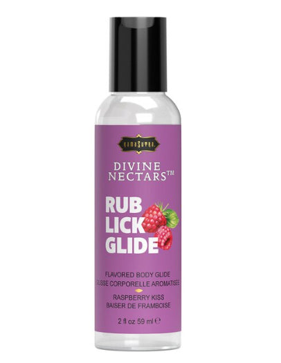 Kama Sutra Divine Nectars Raspberry Kiss Lube and Body Glide - 59 ml