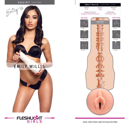 Fleshlight Girls Emily Willis - Squirt