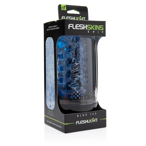 Fleshlight Fleshskins Grip Blue Ice Masturbator