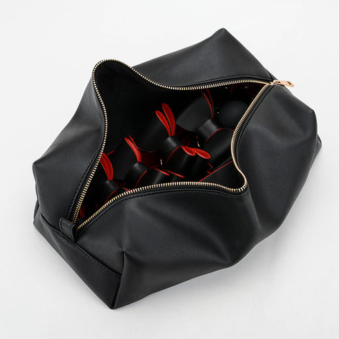 Trio Hide Luxury Zipped Storage Bag