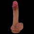 LUSTER Ultra Realistic Silicone Dildo 21cm with Balls - No.8