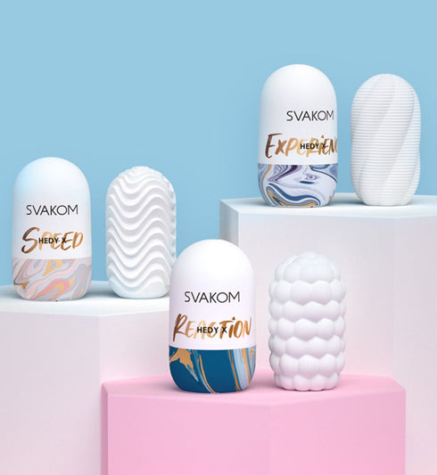 SVAKOM HEDY X Stroking Sleeve 3 Pack Set