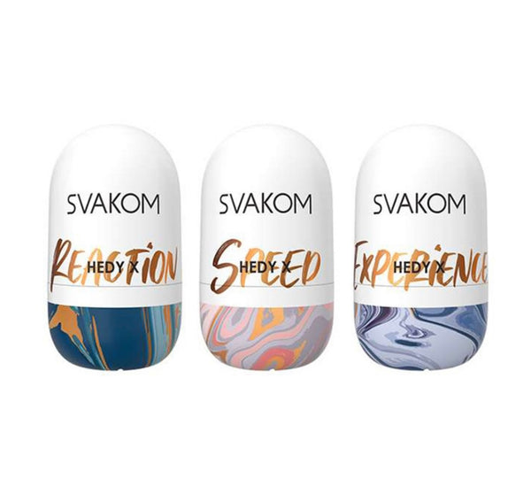 SVAKOM HEDY X Stroking Sleeve 3 Pack Set