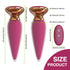 Double Layered Vibrating Butt Plug with Remote