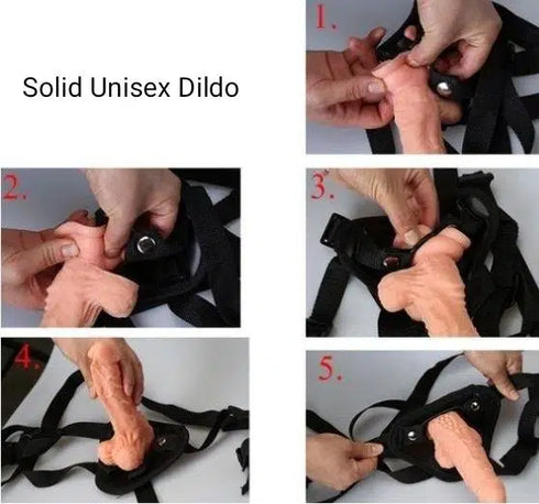 Mars Dildo Strap-On Harness Penis Sleeve 7.5 Inch