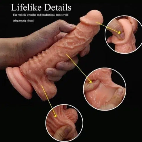 Mars Dildo Strap-On Harness Penis Sleeve 7.5 Inch