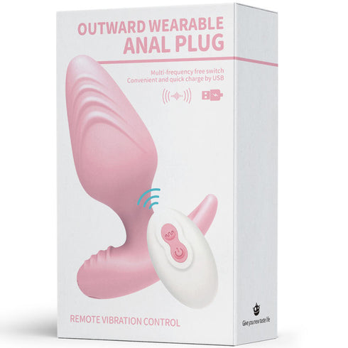 SHYTOY Vibrating Anal Plug with Remote