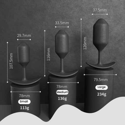 Cloud Romance Steel Ball Gravity Anal Weight Training Butt Plug