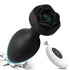 LoveQ Vibrating Rose Anal Plug - with Remote