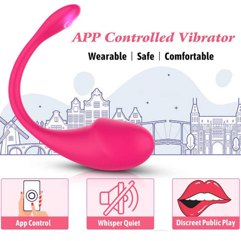 Little Tadpole Wearable Vibrator with App Control