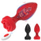 LoveQ Vibrating Rose Anal Plug - with Remote